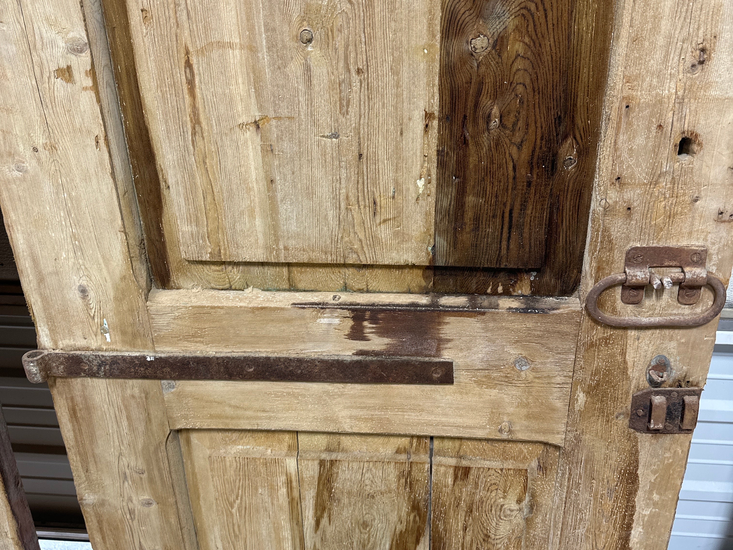 Solid Door (Carved) 62.5in x 105.5in x 1.75in #1137 - Saltaire Antiques