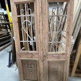 Doors with Iron 51in x 88in x 1.75in #1257 - Saltaire Antiques