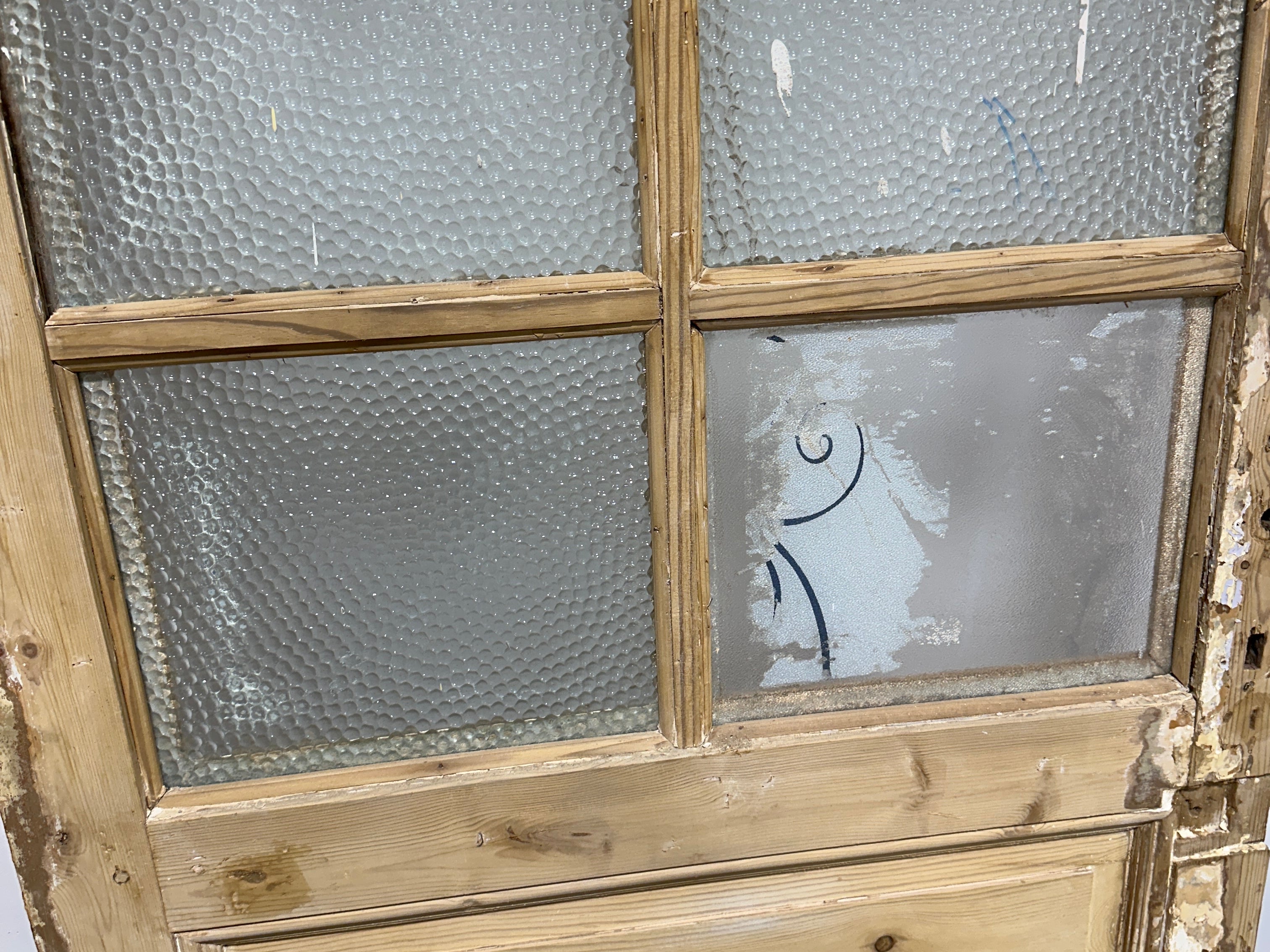 Doors with Lites 33in x 92in x 1.75in #858 - Saltaire Antiques