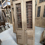 Doors with Iron 40in x 94in x 1.75in #1252 - Saltaire Antiques