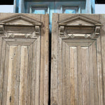 Solid Door (Carved) 56in x 89.5in x 1.75in #914 - Saltaire Antiques