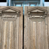 Solid Door (Carved) 56in x 89.5in x 1.75in #914 - Saltaire Antiques