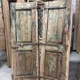 Solid Door (Carved) 58in x 88.5in x 1.75in #1244 - Saltaire Antiques