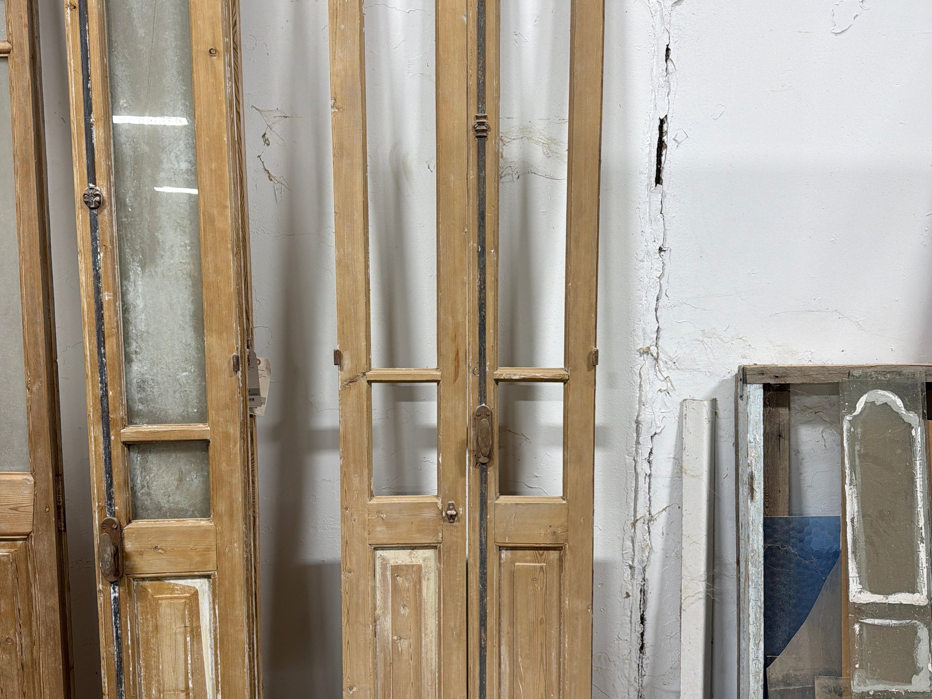 Doors with Lites 21in x 99in x 1.25in #1329 - Saltaire Antiques