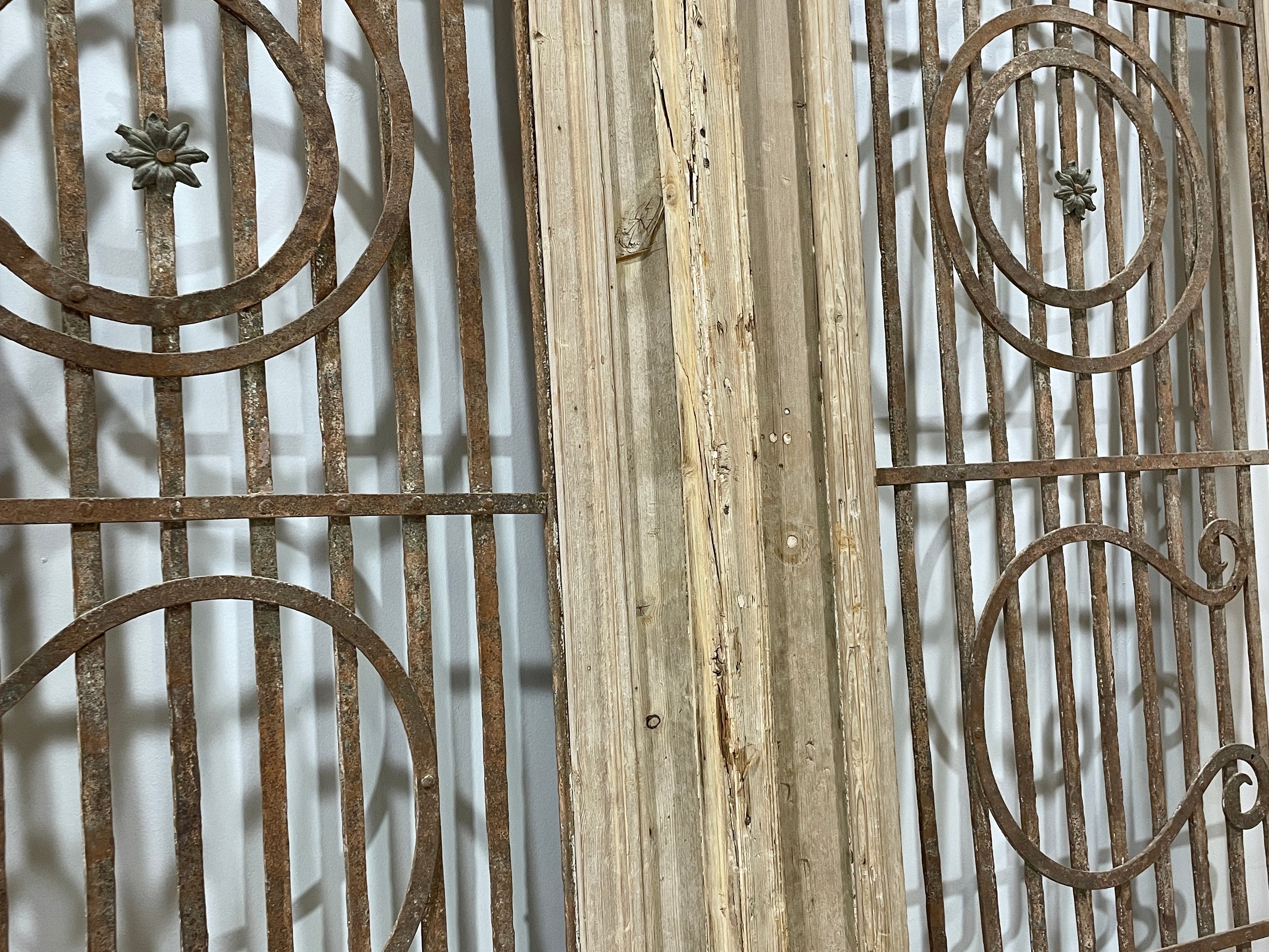 Doors with Iron 64in x 102in x 1.75in #171 - Saltaire Antiques