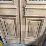 Doors with Iron 43in x 100in x 1.75in #1216 - Saltaire Antiques