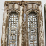 Doors with Iron 42in x 99in x 1.75in #1113 - Saltaire Antiques