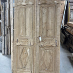 Solid Door (Carved) 51in x 90in x 1.75in #1140 - Saltaire Antiques
