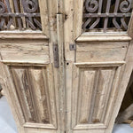Doors with Iron 44in x 98.5in x 1.75in #1250 - Saltaire Antiques