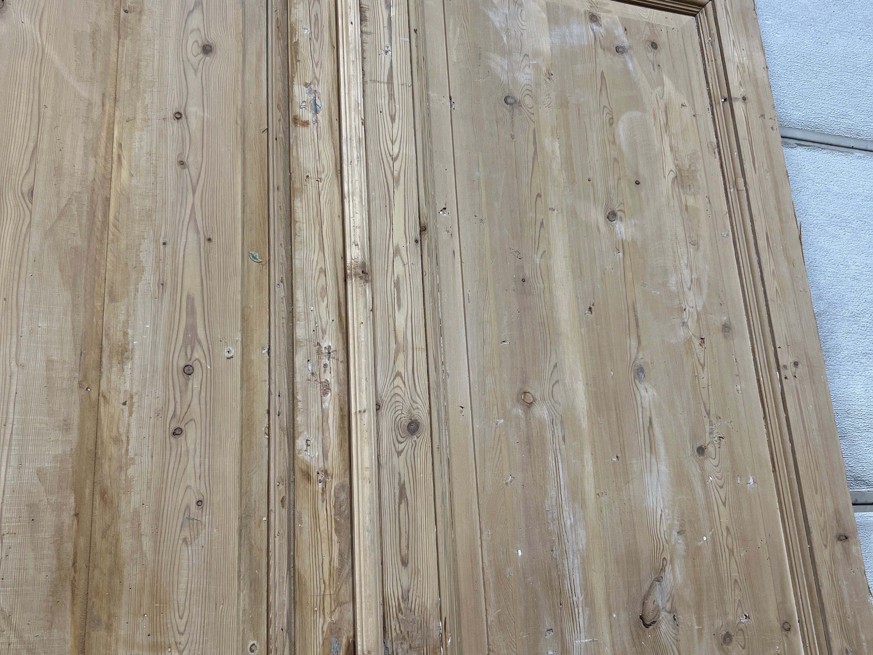 Solid Door (Raised Panel) 55in x 108in x 1.75in #1070 - Saltaire Antiques