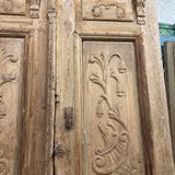 Solid Door (Carved) 52in x 98in x 2.25in #336 - Saltaire Antiques