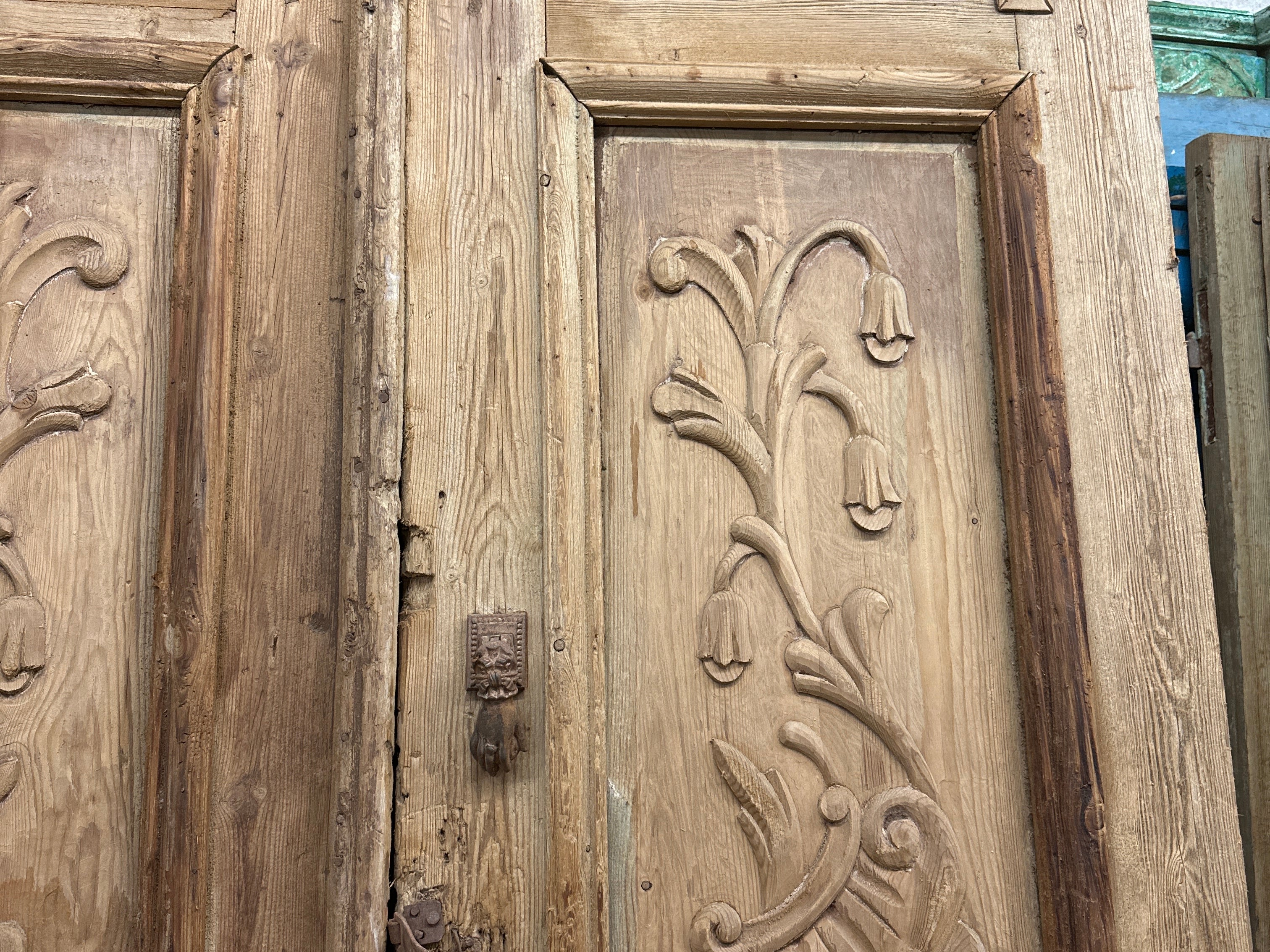 Solid Door (Carved) 52in x 98in x 2.25in #336 - Saltaire Antiques