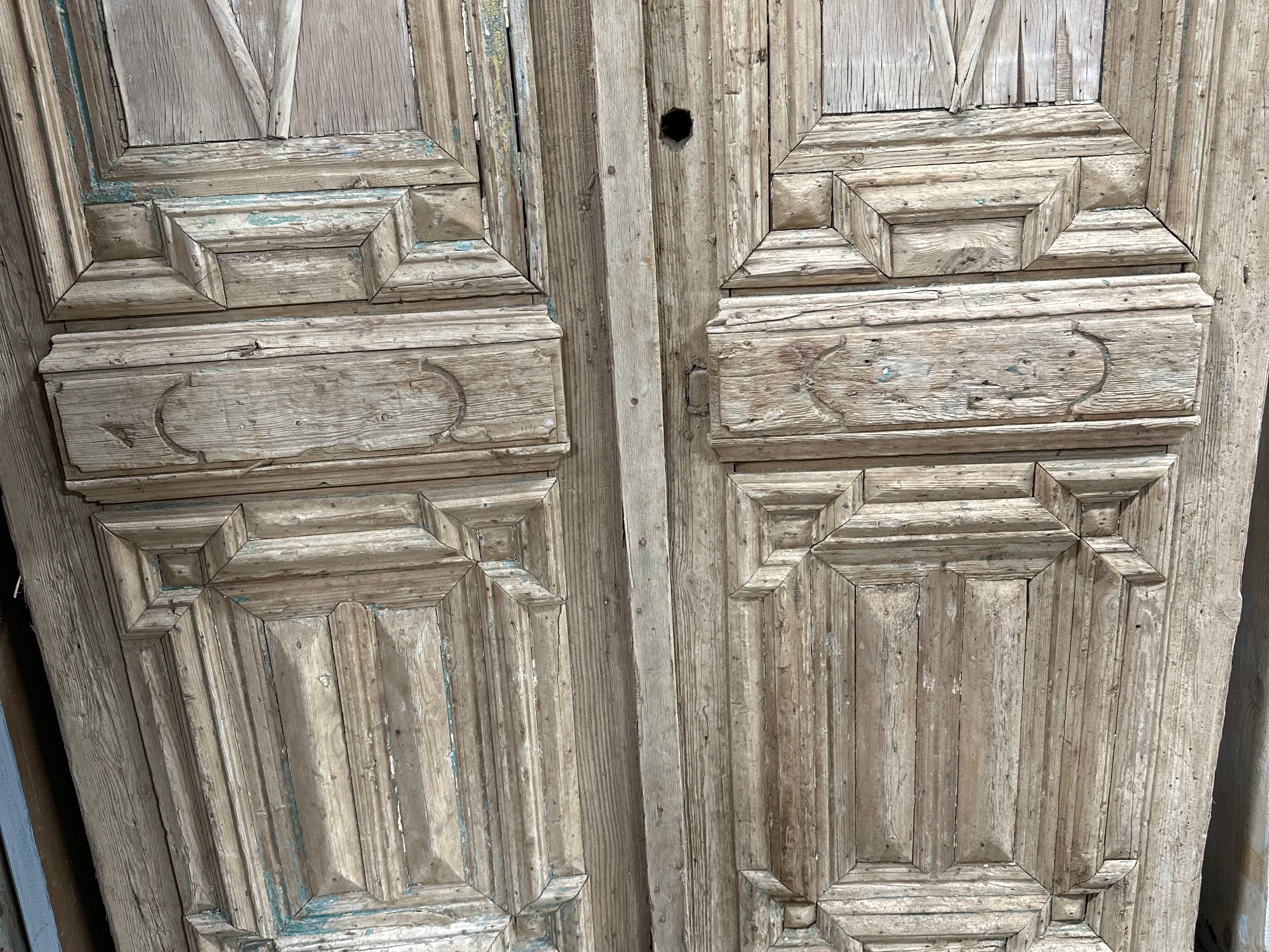 Solid Door (Carved) 51in x 95in x 1.75in #877 - Saltaire Antiques