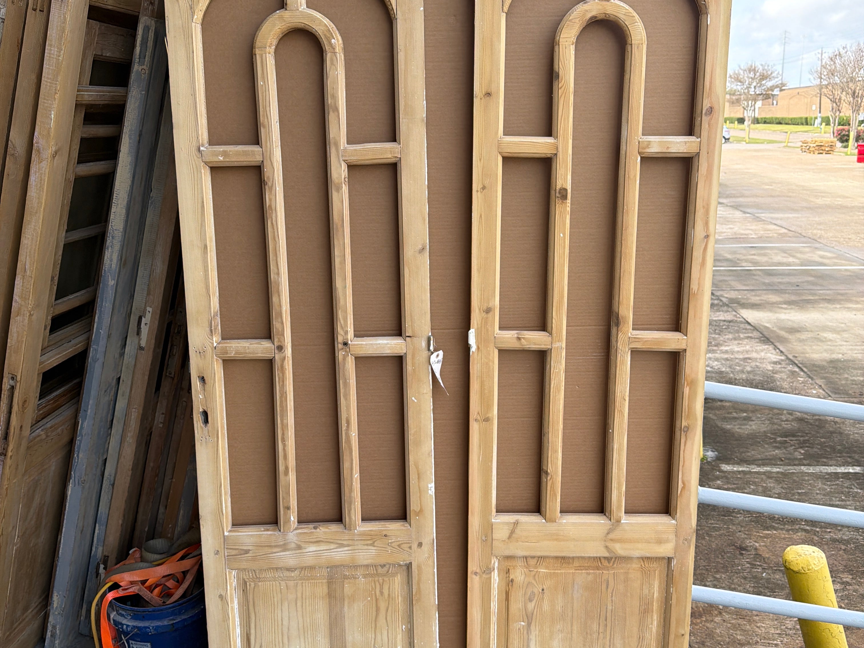 Doors with Lites 45in x 85.5in x 1.75in #1309 - Saltaire Antiques
