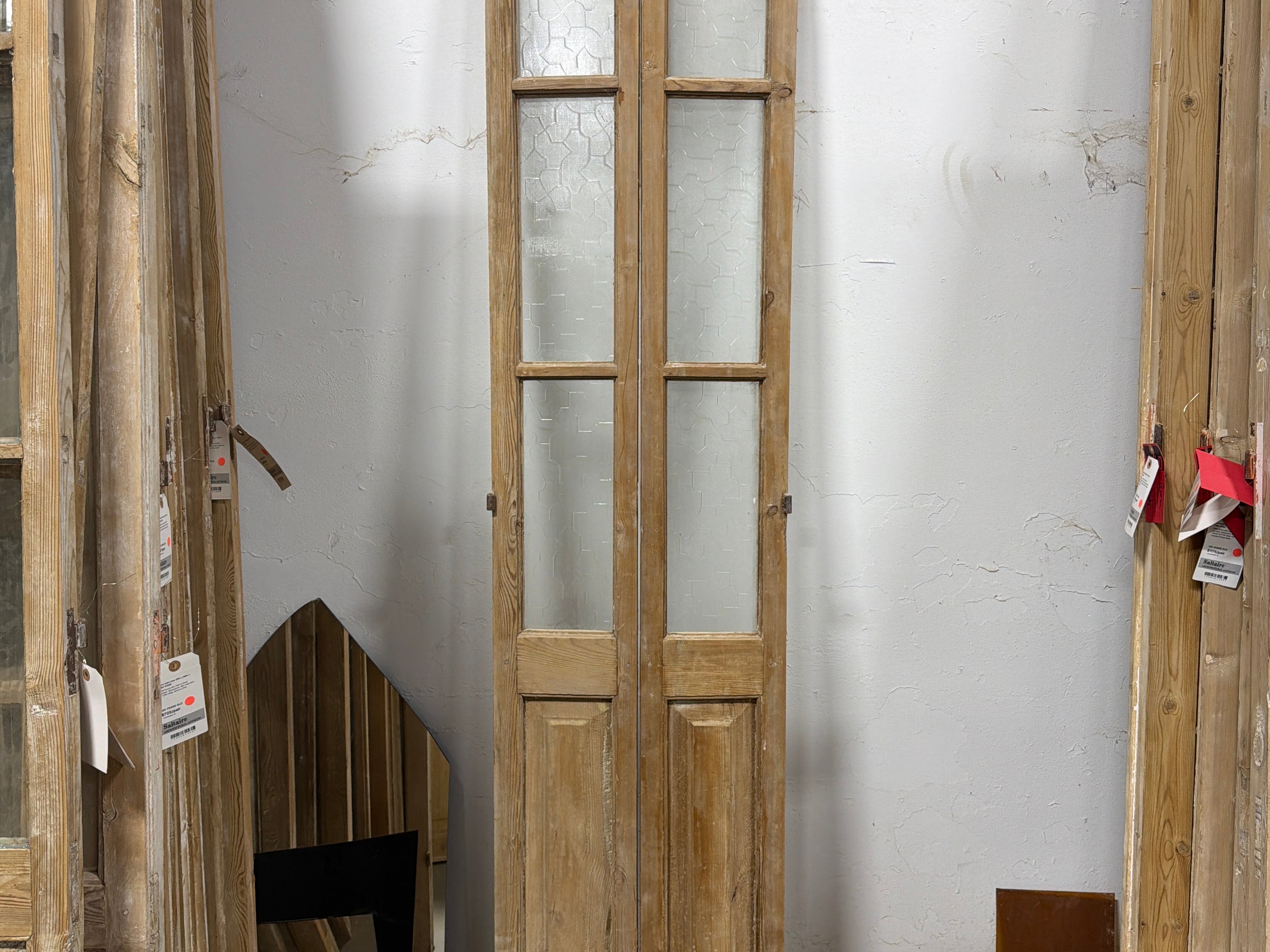 Doors with Lites 19in x 93in x 1.25in #1360 - Saltaire Antiques