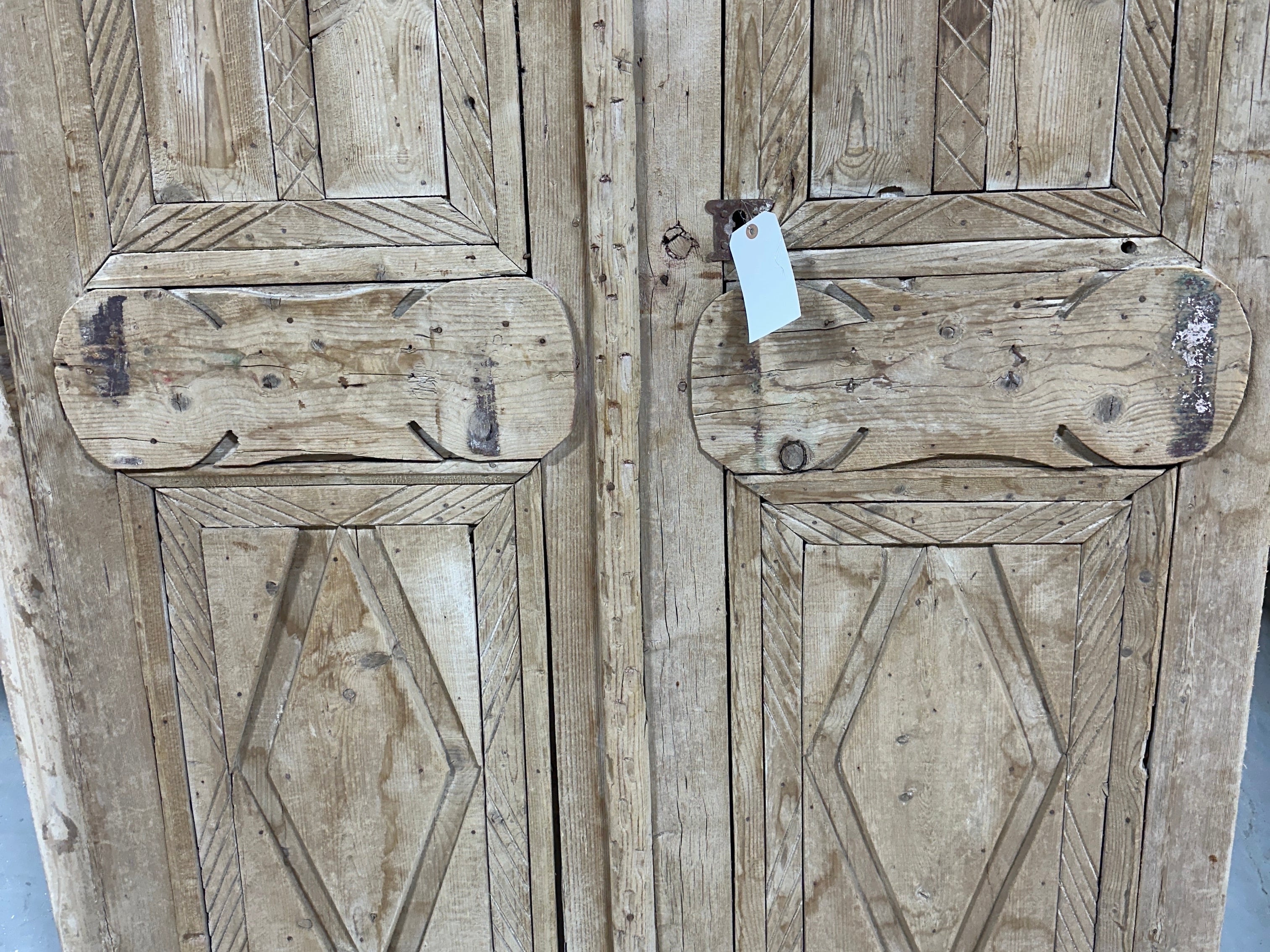 Solid Door (Carved) 51in x 90in x 1.75in #1140 - Saltaire Antiques