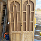 Doors with Lites 45in x 85.5in x 1.75in #1309 - Saltaire Antiques