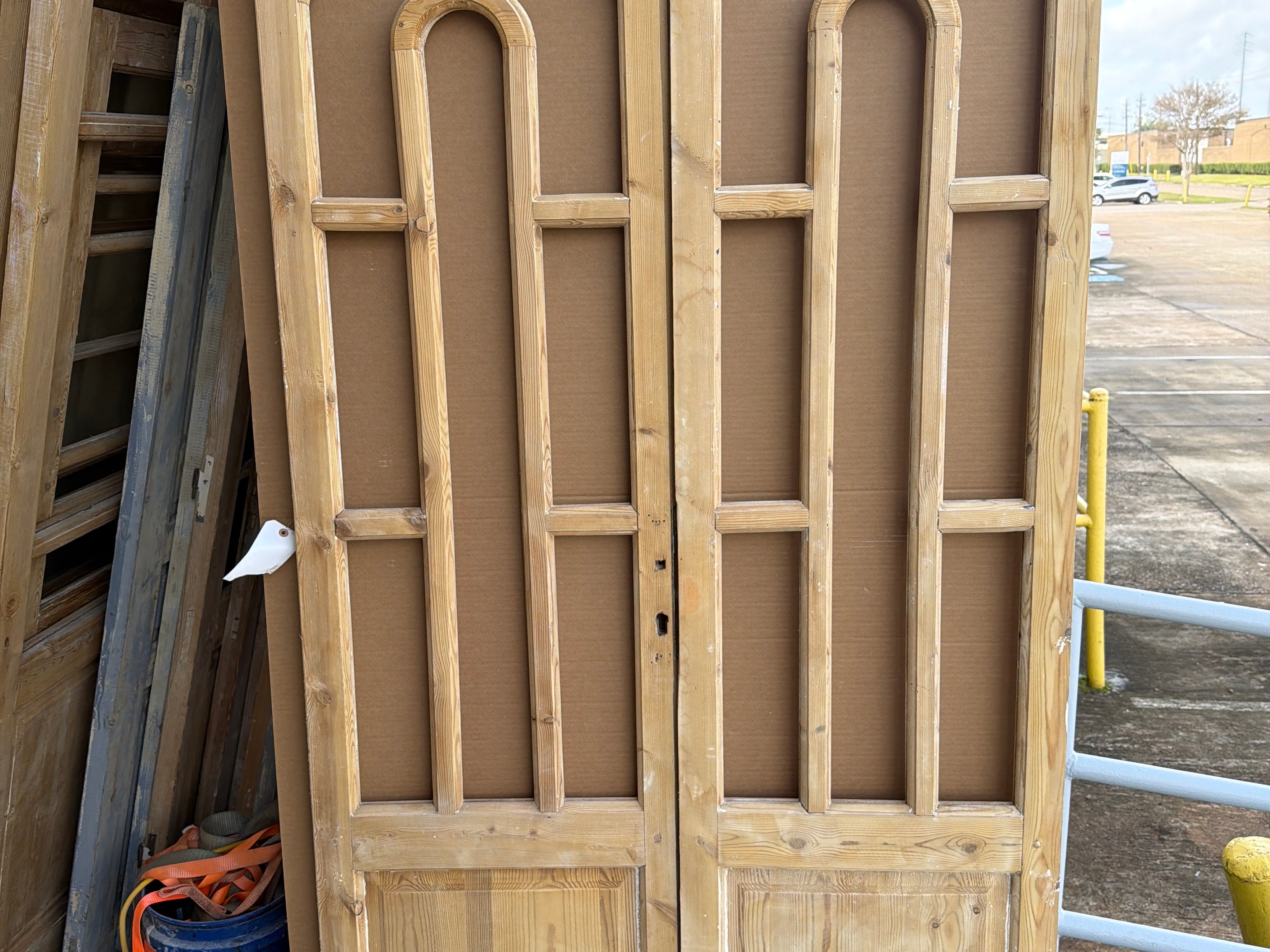 Doors with Lites 45in x 85.5in x 1.75in #1309 - Saltaire Antiques
