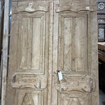Solid Door (Carved) 51in x 90in x 1.75in #1140 - Saltaire Antiques