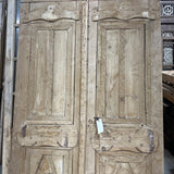 Solid Door (Carved) 51in x 90in x 1.75in #1140 - Saltaire Antiques