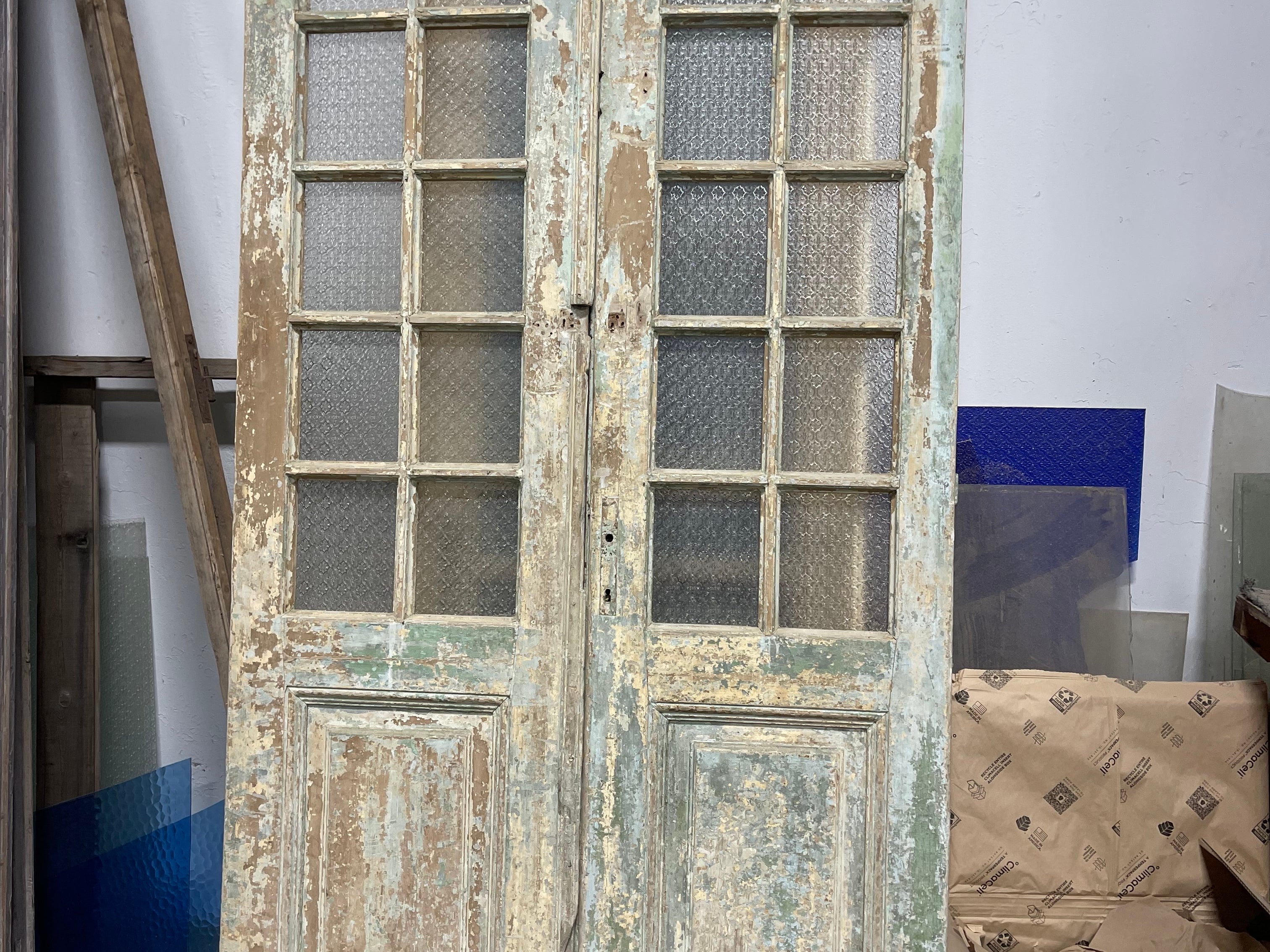 Doors with Lites 44.5in x 98.5in x 1.75in #934 - Saltaire Antiques