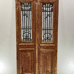 Doors with Iron 44in x 96in x 1.75in #340 - Saltaire Antiques