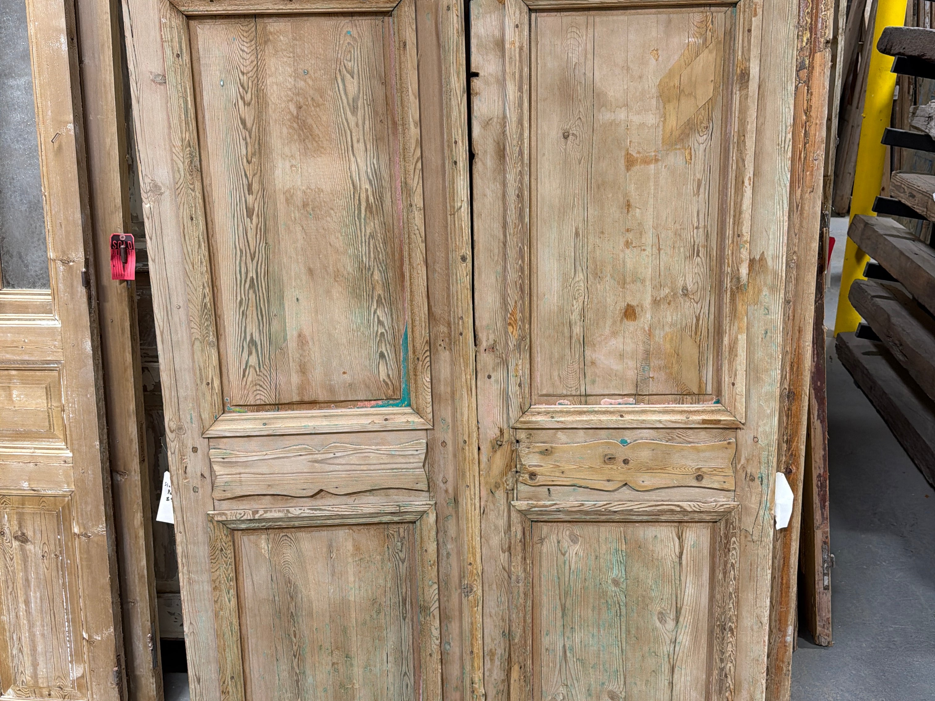 Solid Door (Carved) 51in x 86in x 1.75in #1213 - Saltaire Antiques