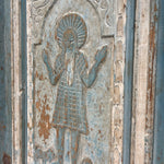 Solid Door (Carved) 55.5in x 99.5in x 1.75in #630 - Saltaire Antiques