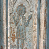 Solid Door (Carved) 55.5in x 99.5in x 1.75in #630 - Saltaire Antiques