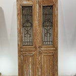 Doors with Iron 43in x 90in x 1.75in #356 - Saltaire Antiques