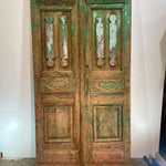 Solid Door (Carved) 51.5in x 98in x 1.75in #655 - Saltaire Antiques