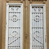 Doors with Iron 36in x 83in x 1.25in #1019 - Saltaire Antiques