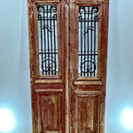 Doors with Iron 44in x 96in x 1.75in #340 - Saltaire Antiques
