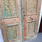 Solid Door (Carved) 58in x 100in x 1.75in #863 - Saltaire Antiques