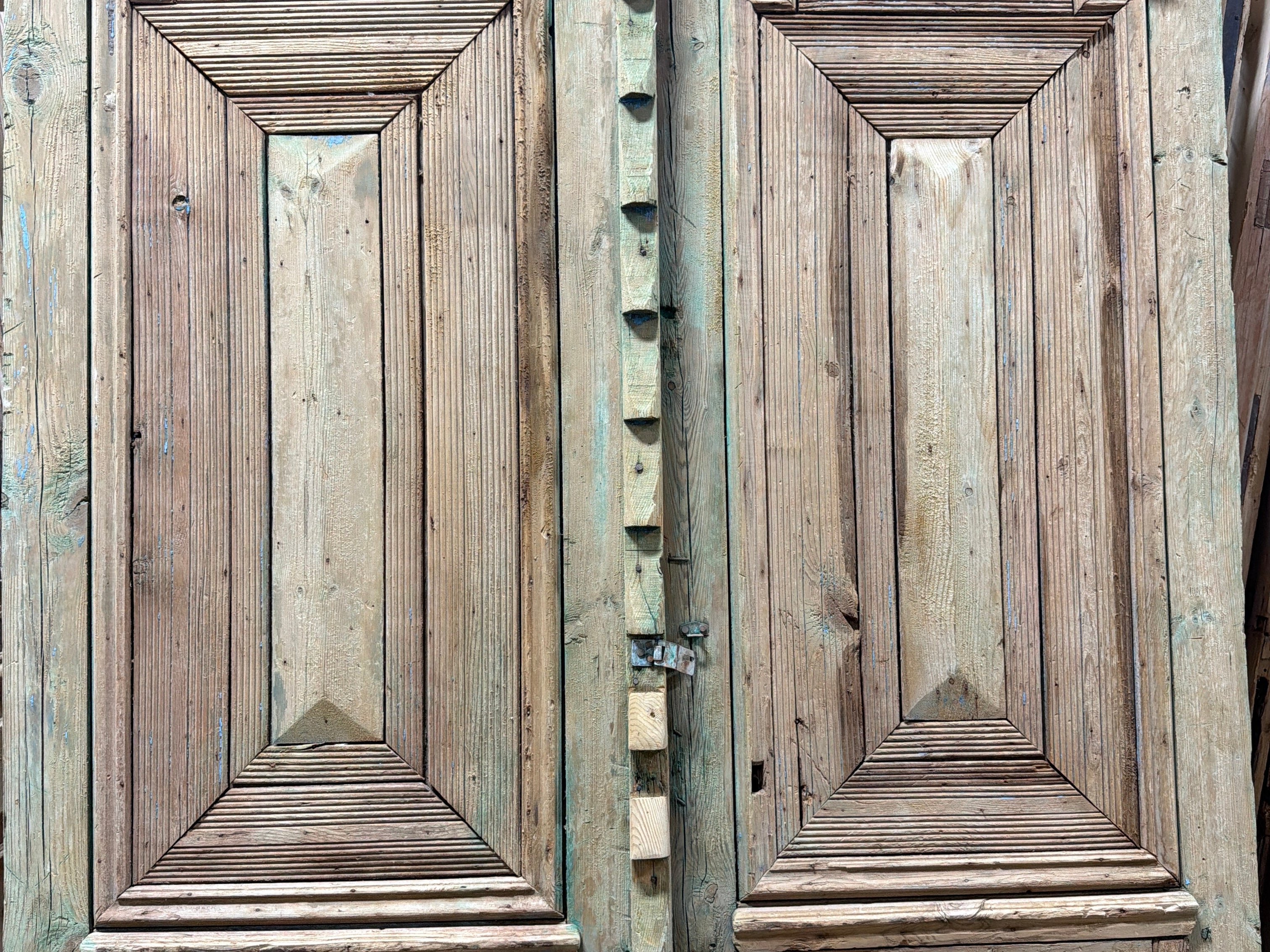 Solid Door (Carved) 56in x 95in x 1.75in #1212 - Saltaire Antiques