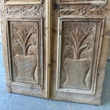 Solid Door (Carved) 51in x 88in x 1.75in #1210 - Saltaire Antiques