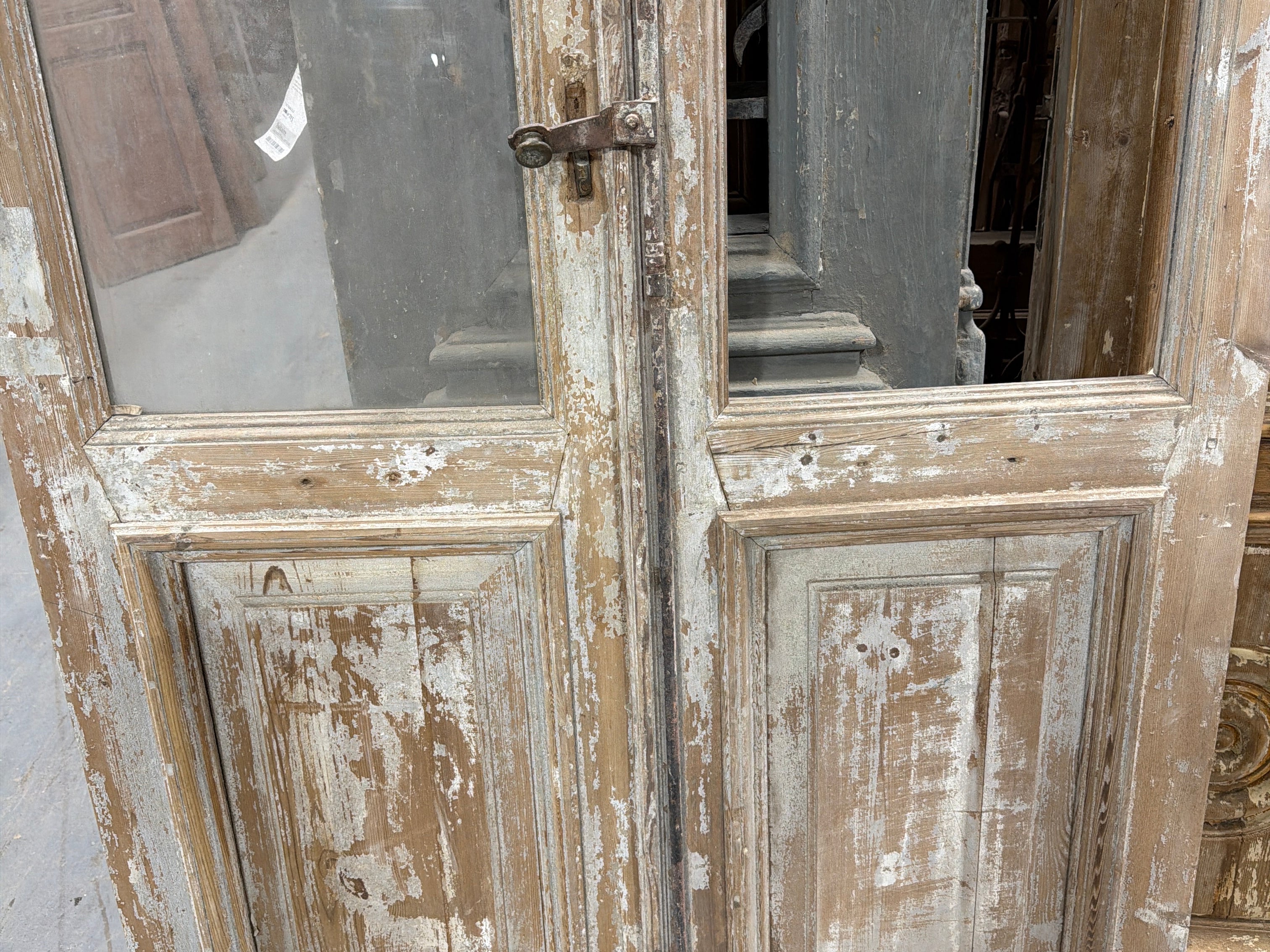 Doors with Lites 45.5in x 94in x 1.75in #1235 - Saltaire Antiques