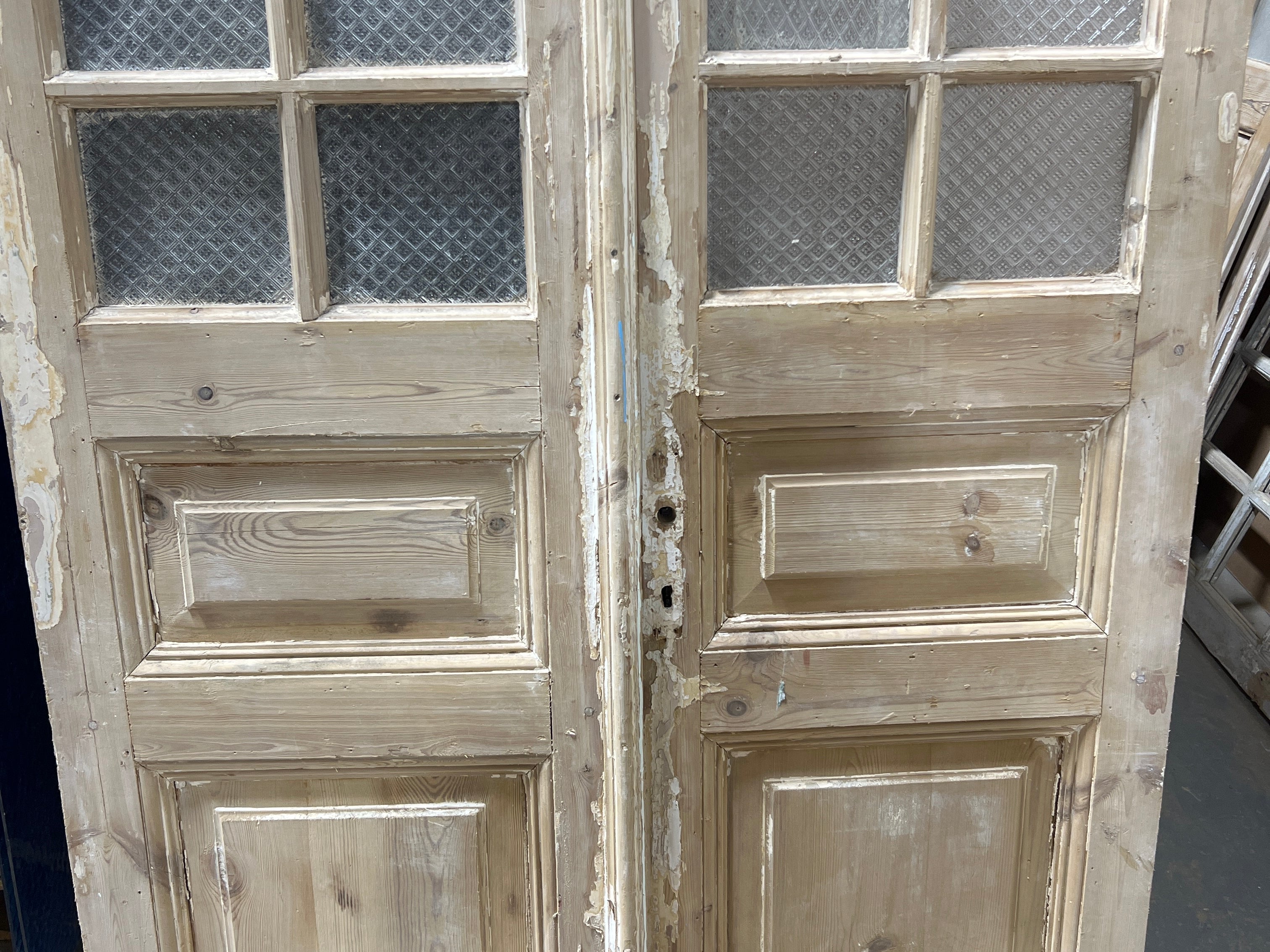 Doors with Lites 44in x 103in x 1.75in #1155 - Saltaire Antiques