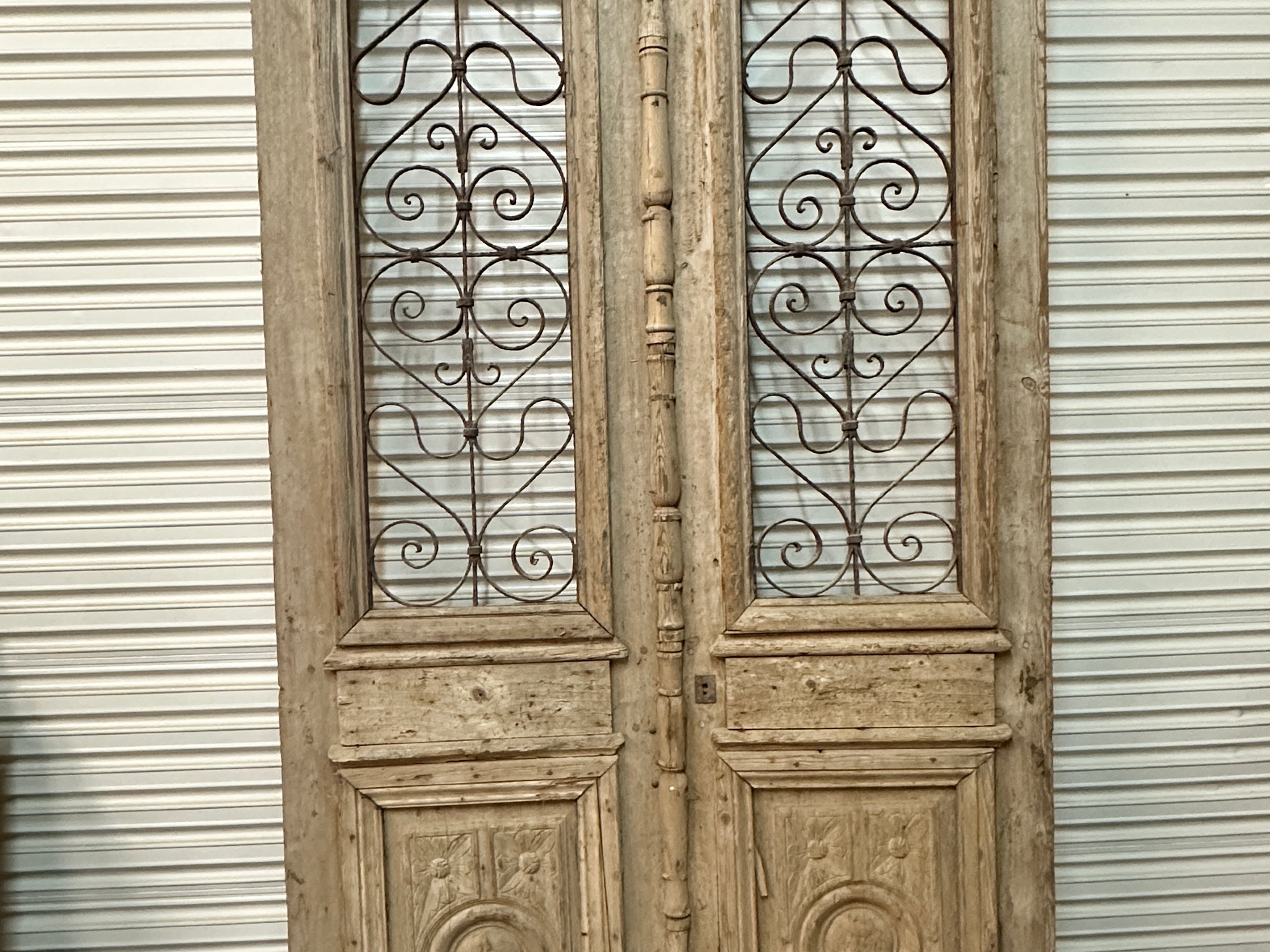 Doors with Iron 53in x 108in x 2.375in #505 - Saltaire Antiques