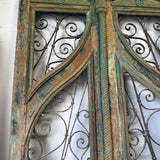 Doors with Iron 56in x 109.5in x 2.25in #1318 - Saltaire Antiques