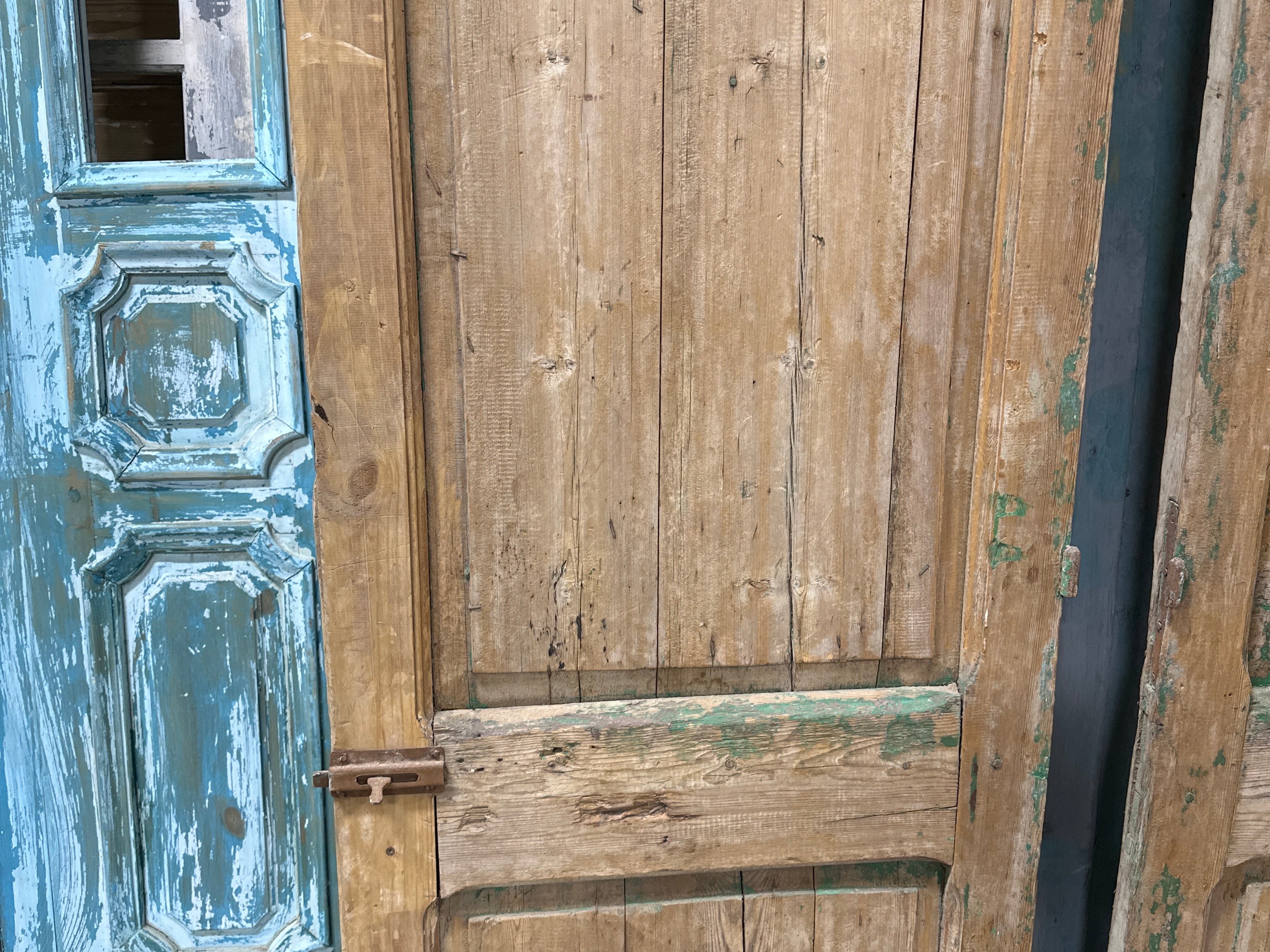 Solid Door (Carved) 56in x 89.5in x 1.75in #914 - Saltaire Antiques