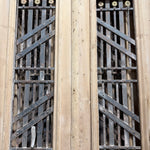 Doors with Iron 44in x 94in x 1.75in #1247 - Saltaire Antiques