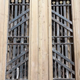 Doors with Iron 44in x 94in x 1.75in #1247 - Saltaire Antiques
