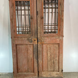 Doors with Iron 48in x 80in x 1.75in #639 - Saltaire Antiques