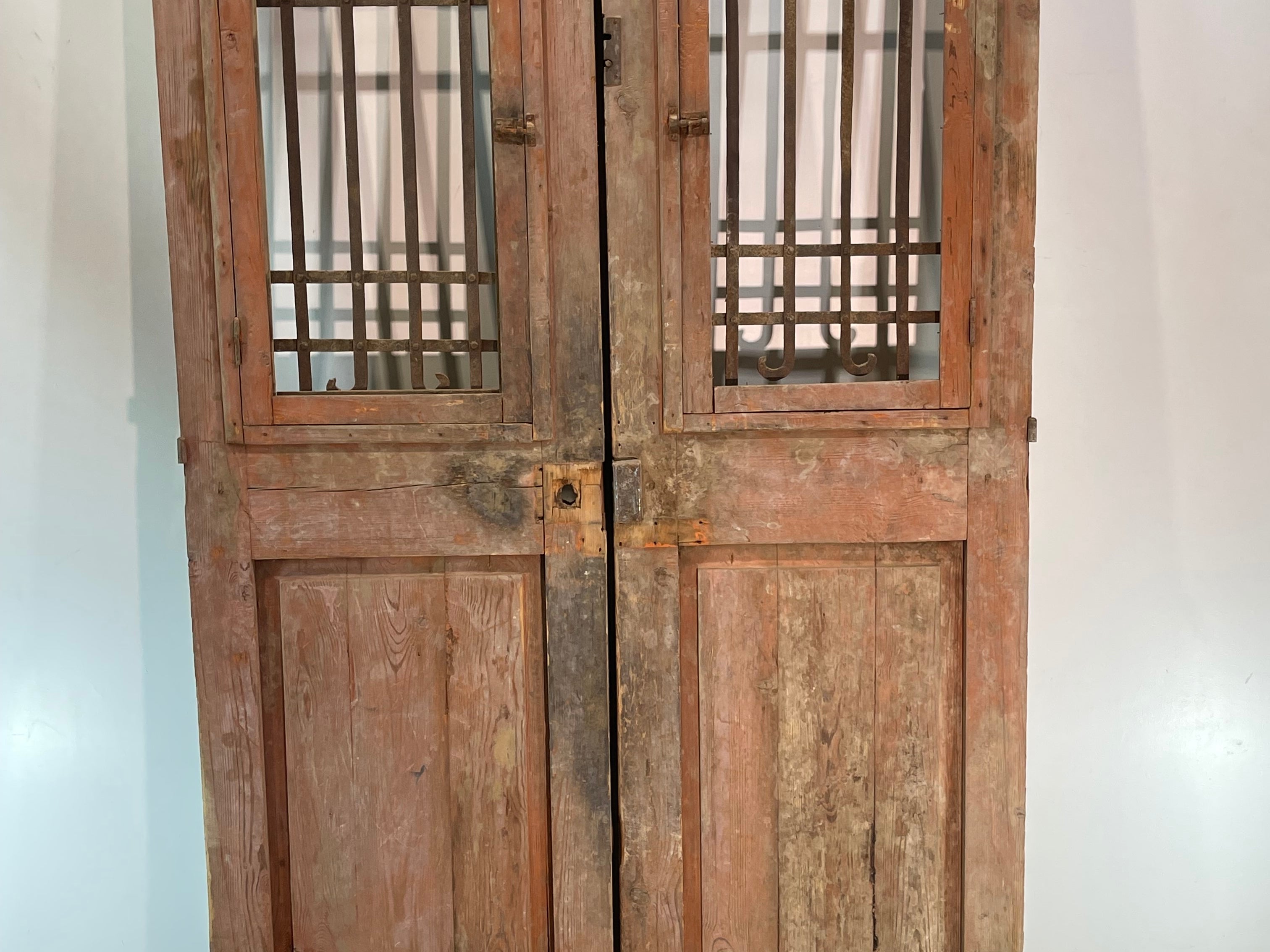 Doors with Iron 48in x 80in x 1.75in #639 - Saltaire Antiques