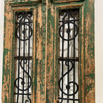 Doors with Iron 39in x 96.5in x 1.75in #365 - Saltaire Antiques