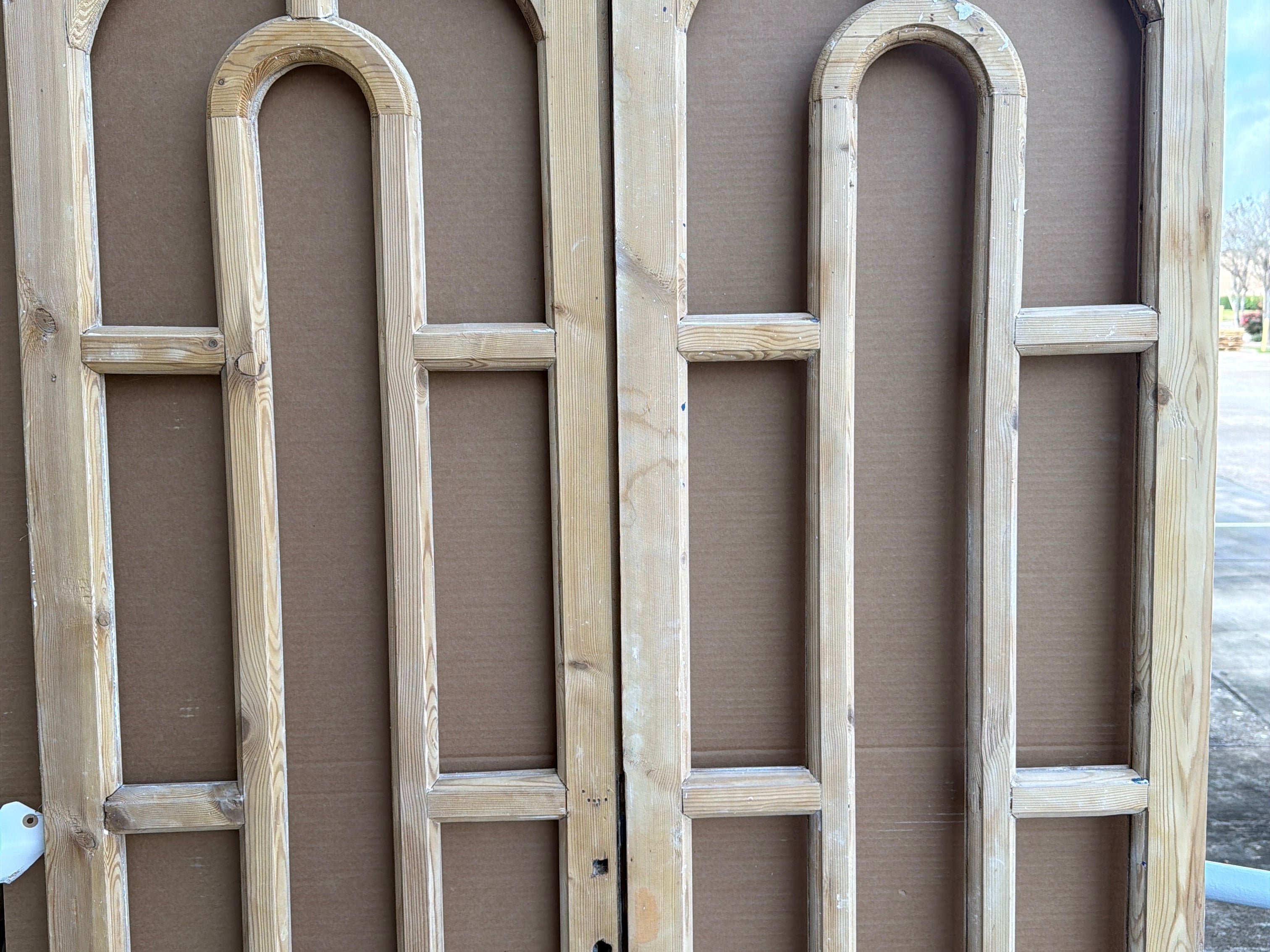 Doors with Lites 45in x 85.5in x 1.75in #1309 - Saltaire Antiques