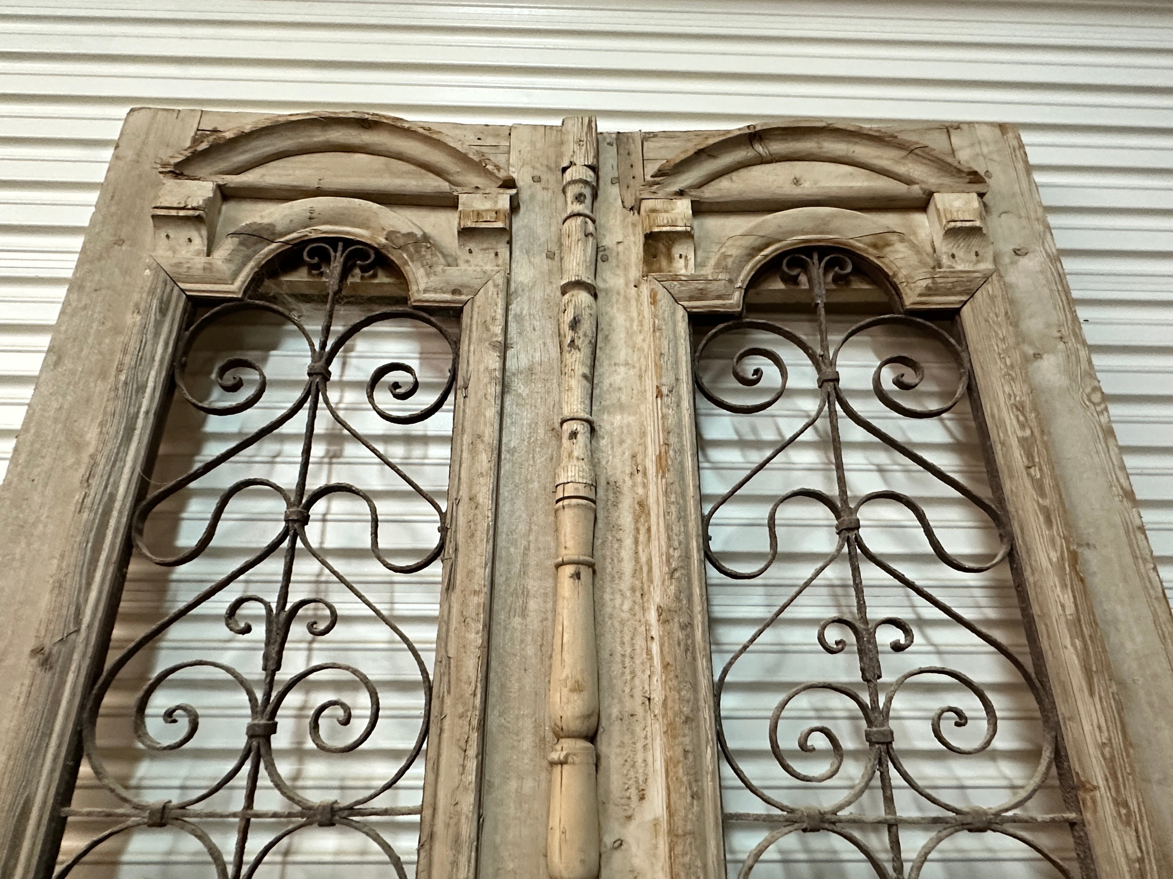 Doors with Iron 53in x 108in x 2.375in #505 - Saltaire Antiques