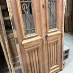 Doors with Iron 37.5in x 121in x 1.75in #1228 - Saltaire Antiques