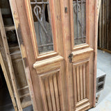 Doors with Iron 37.5in x 121in x 1.75in #1228 - Saltaire Antiques